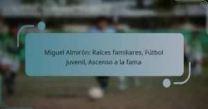 Miguel Almirón: Raíces familiares, Fútbol juvenil, Ascenso a la fama