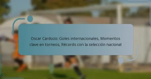 Oscar Cardozo: Goles internacionales, Momentos clave en torneos, Récords con la selección nacional